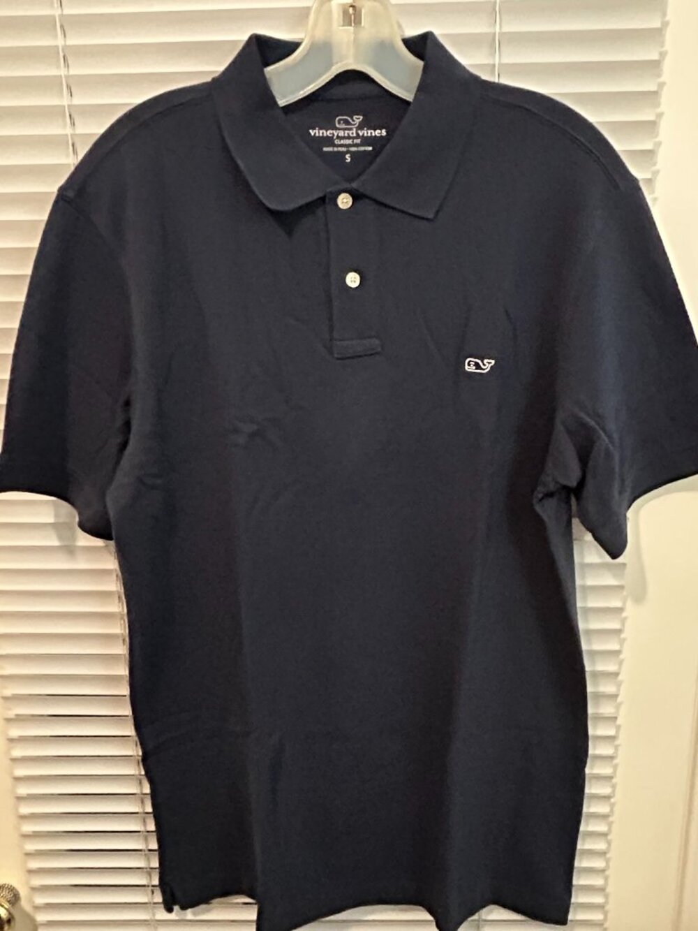 Vineyard Vines short sleeves cotton mesh golf shirt